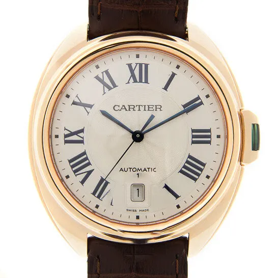 Original Cartier Cle De Cartier Automatic Silver Dial Unisex Watch WGCL0019 JMS always Watches