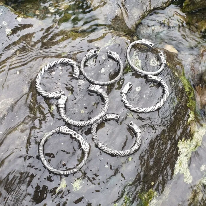 Sigurd Bracelet in Pewter Valhallas silver Bracelets