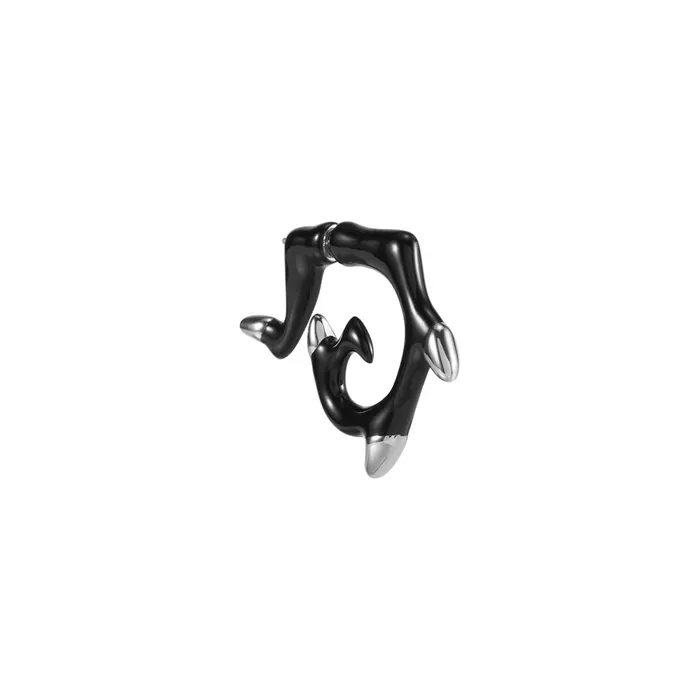 Flame Pattern Earring Blackheadshop Earrings Flame Pattern Earring Blackheadshop Earrings
