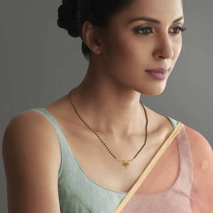 Necklaces Beads Supplies USA 18k Solid Yellow Gold Handmade Heart Diamond Mangalsutra Necklace Mangalsutra Necklace Heart Necklace Diamond Necklace
