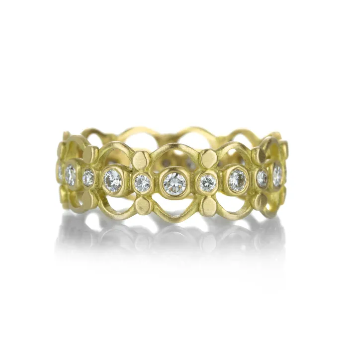 Rings Marian Maurer 18k Small Vivi Diamond Band
