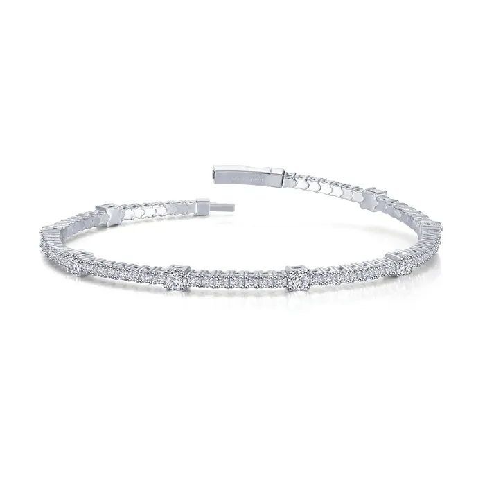 Bracelets 325 CTW Station Flexible Tennis Bracelet Lafonn