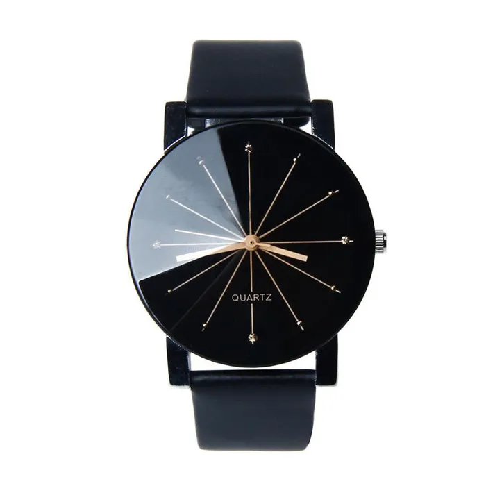 Fashion Leather Quartz Analog Quartz Wrist Watch sparklingselections Watches