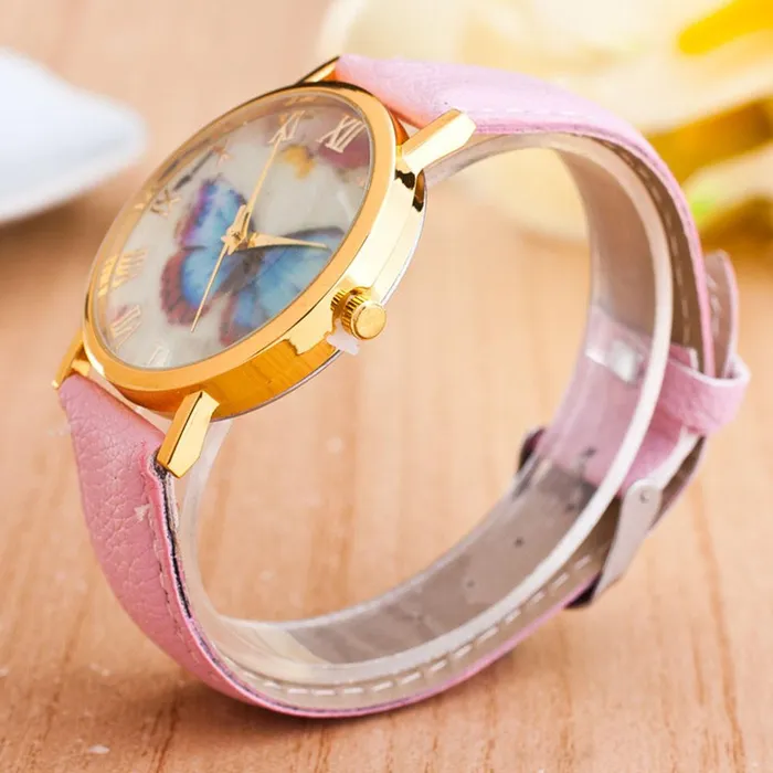 New Women Fashion Casual Clock Butterfly Style Watch sparklingselections Watches New Women Fashion Casual Clock Butterfly Style Watch sparklingselections Watches