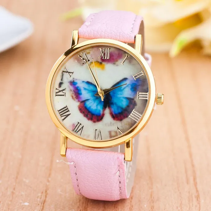 New Women Fashion Casual Clock Butterfly Style Watch sparklingselections Watches New Women Fashion Casual Clock Butterfly Style Watch sparklingselections Watches