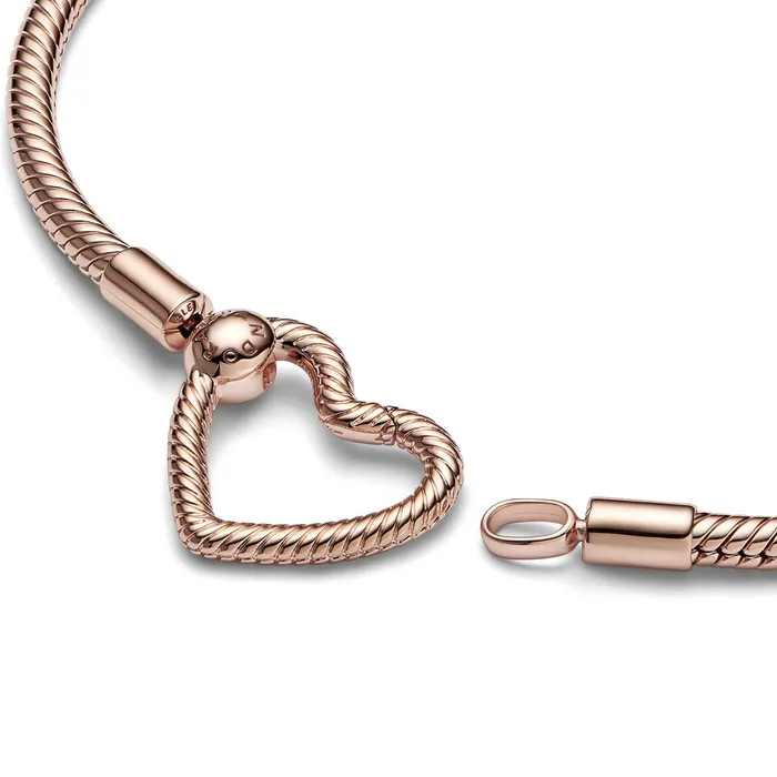 Pandora Bracelets Pandora Moments Open Heart Closure Snake Chain Bracelet Pandora Bracelets Pandora Moments Open Heart Closure Snake Chain Bracelet