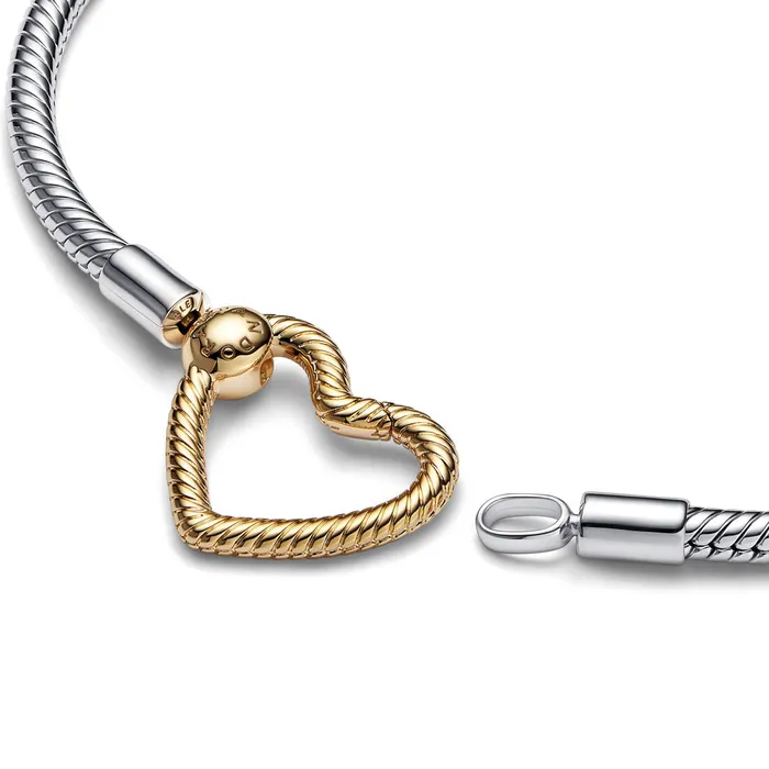 Pandora Bracelets Pandora Moments Open Heart Closure Snake Chain Bracelet Pandora Bracelets Pandora Moments Open Heart Closure Snake Chain Bracelet