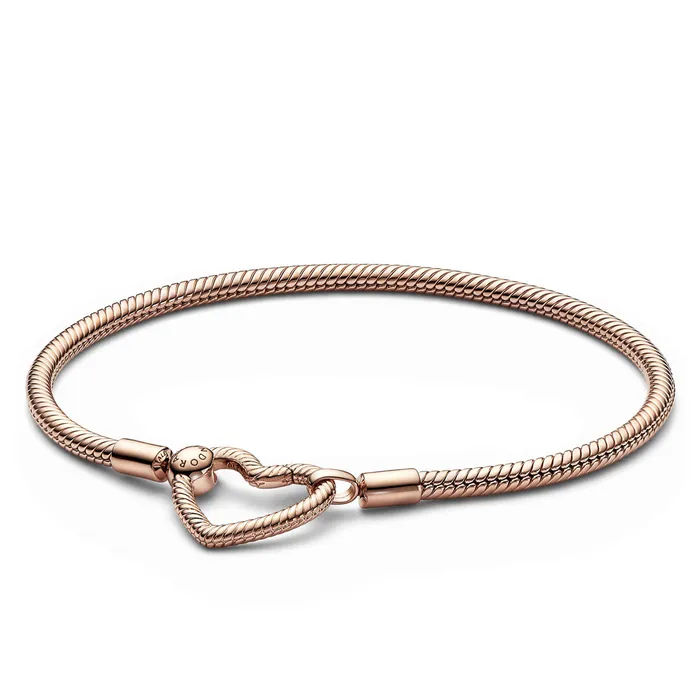 Pandora Bracelets Pandora Moments Open Heart Closure Snake Chain Bracelet Pandora Bracelets Pandora Moments Open Heart Closure Snake Chain Bracelet