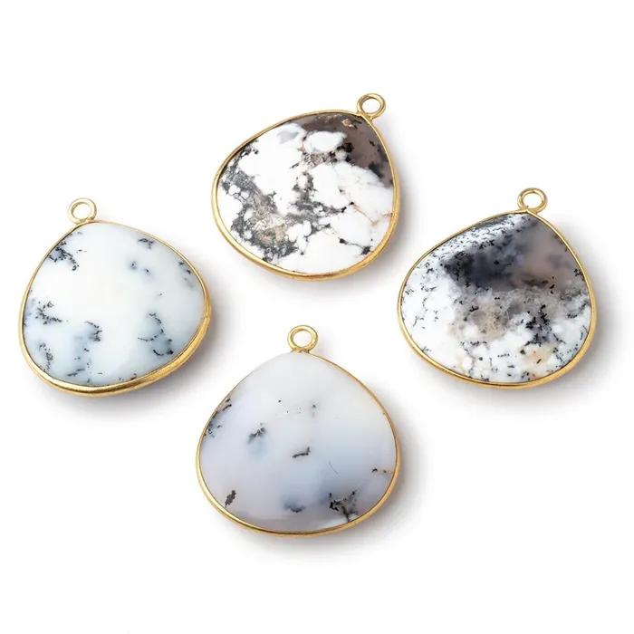 26mm Vermeil Bezel Dendritic Opal Plain Heart Pendant 1 piece Beadsofcambaycom Necklaces 26mm Vermeil Bezel Dendritic Opal Plain Heart Pendant 1 piece Beadsofcambaycom Necklaces