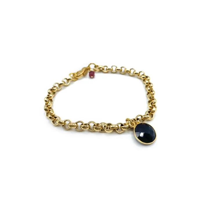 Kamo by Kary Brittingham Bracelets Isabella Charm Bracelet in Black Onyx
