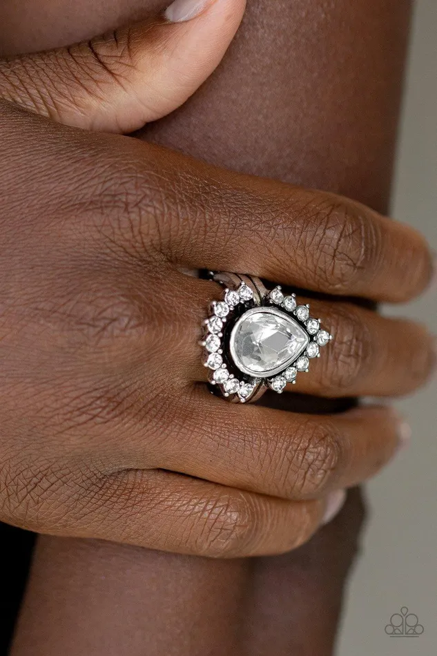 Make Your TRADEMARK White Ring Jewelry by Bretta Paparazzi Accessories Rings