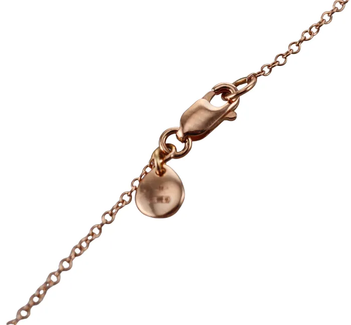 Mimi Milano Necklaces Mimi Milano Happy Pink Sapphire Amethyst Gold Pendant Necklace