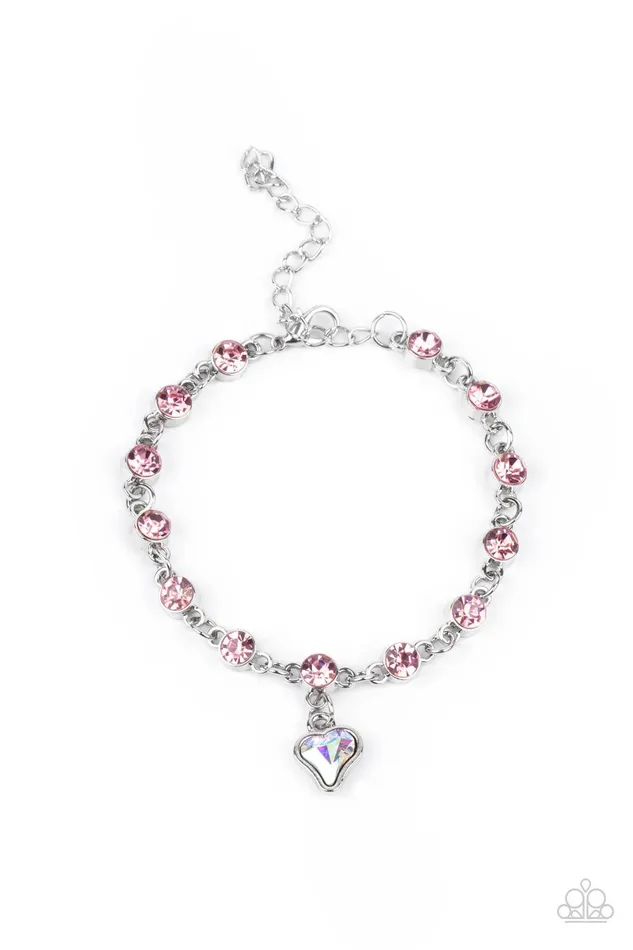 Paparazzi Accessories Bracelets Sweet Sixteen Pink Bracelet Jewelry by Bretta