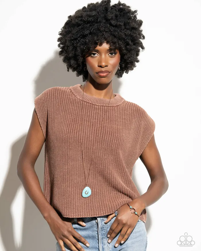 Paparazzi Accessories Necklaces Horseshoe Hoedown Copper Necklace Jewelry by Bretta