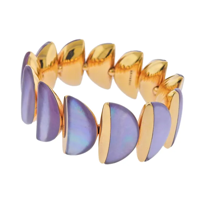 Vhernier Eclisse Siderite Rose Gold Bracelet Vhernier Bracelets