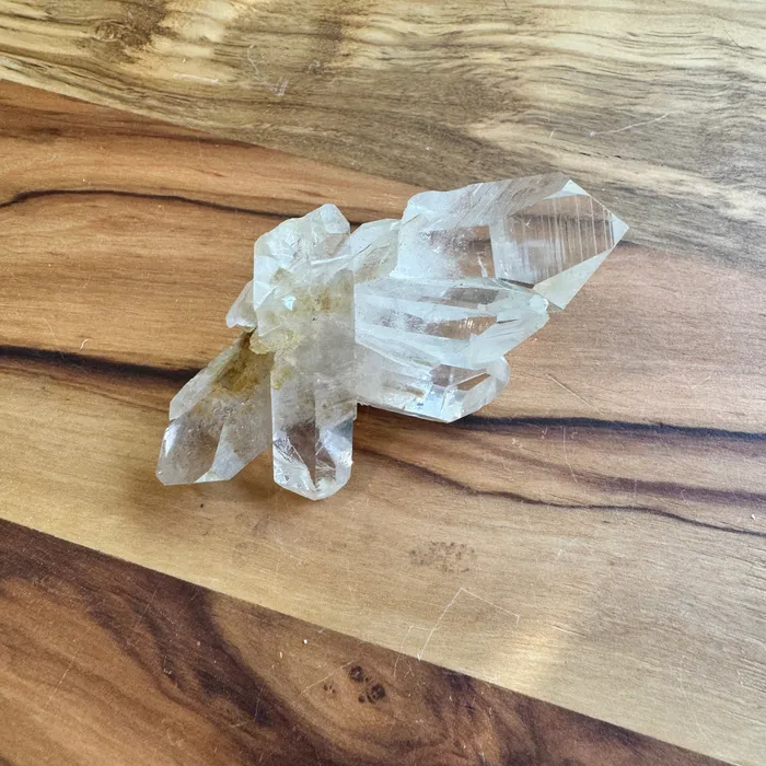 Arkansas Quartz Crystal Cluster Sarah Belle Charm Necklaces