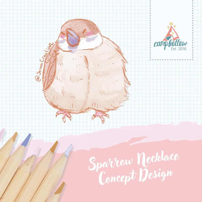 Camp Hollow Necklaces Sparrow Necklace