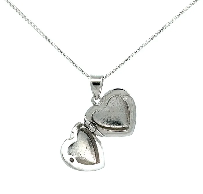 Cherished Moments Rings Sterling Silver Childrens Heart Locket