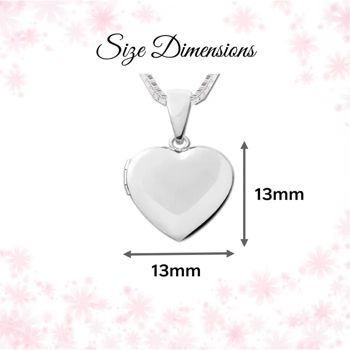 Cherished Moments Rings Sterling Silver Childrens Heart Locket