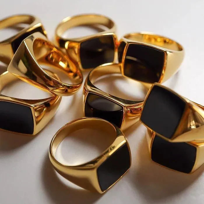 Grace PK GRACE ONYX RING Rings