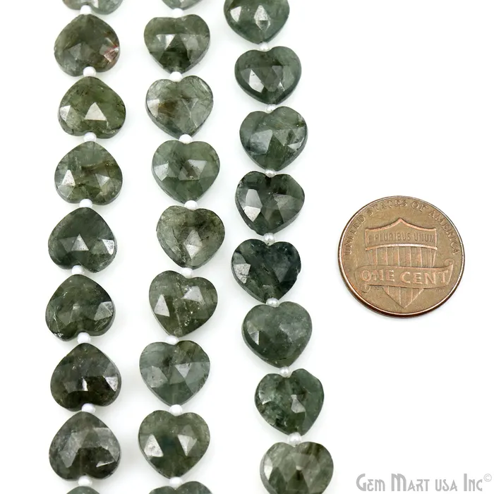 Necklaces GemmartUSA Green Apatite Heart Beads 7 Inch Gemstone Strands Drilled Strung Briolette Beads Heart Shape 10mm Necklaces GemmartUSA Green Apatite Heart Beads 7 Inch Gemstone Strands Drilled Strung Briolette Beads Heart Shape 10mm