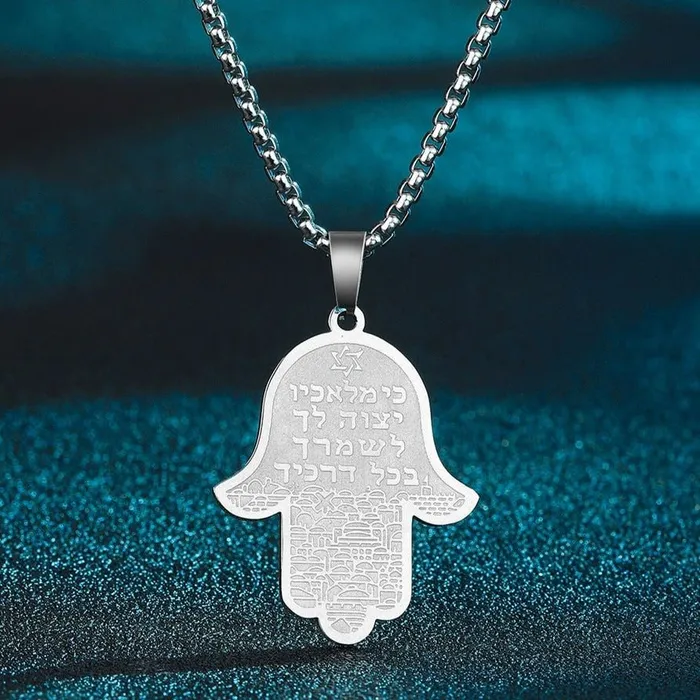 Necklaces Hand Of Fatima Necklace QIMING Official Store