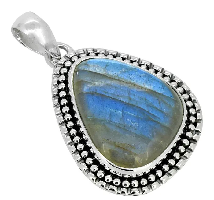Necklaces YoTreasure 925 Sterling Silver Labradorite Chain Pendant Necklace Jewelry 18 Perfect Gifts for Women on Christmas