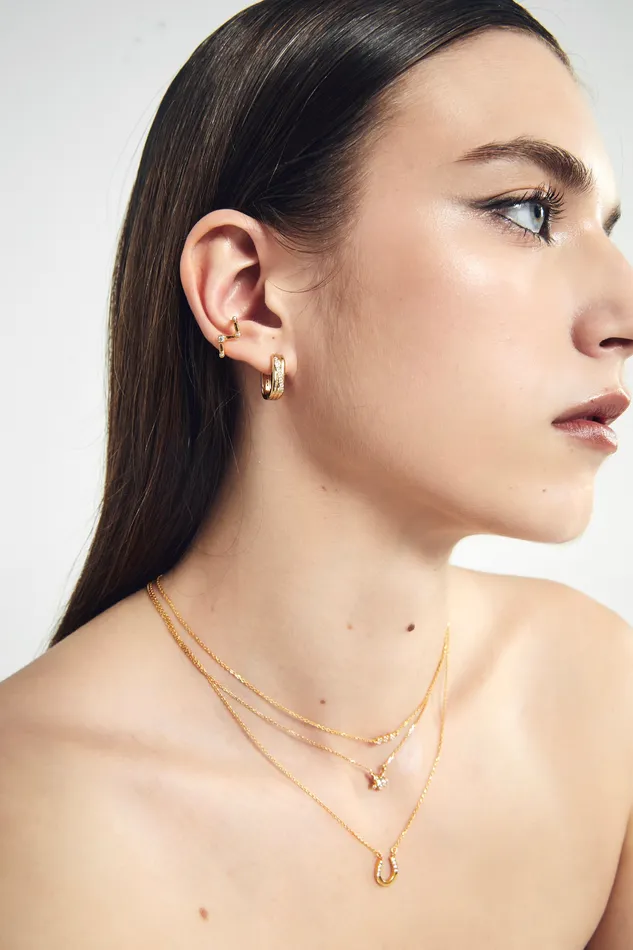 Penne Rectangle Hoop acemijewelry Earrings