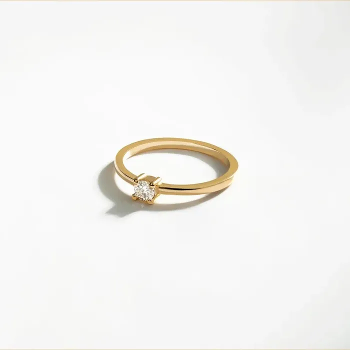 Rings Grace Solitaire Diamond Ring