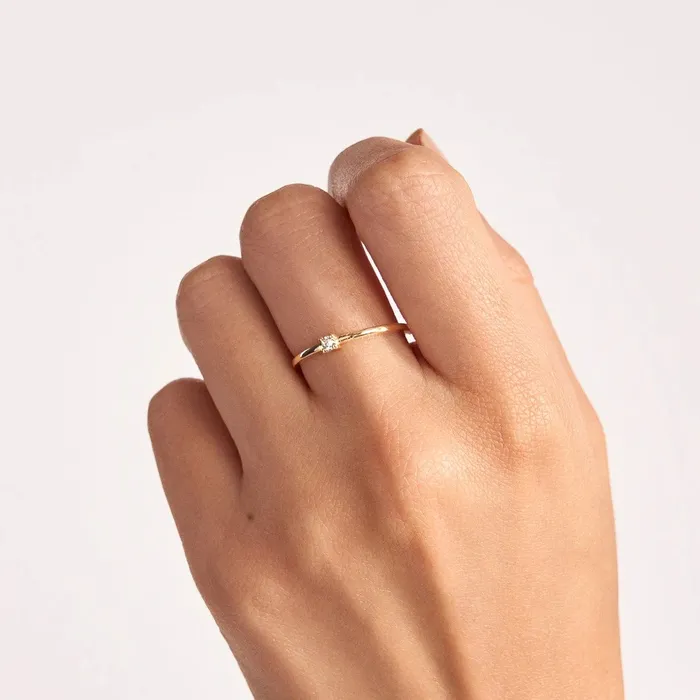 Rings Grace Solitaire Diamond Ring