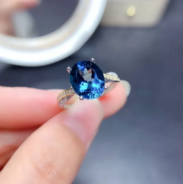 Rings Minx London Sapphire Blue Diamond Ring Blue Diamond Engagement Ring Sapphire Blue Ring Blue Wedding Ring Blue Diamond Rings Blue Gemstone Ring