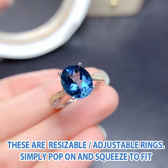 Rings Minx London Sapphire Blue Diamond Ring Blue Diamond Engagement Ring Sapphire Blue Ring Blue Wedding Ring Blue Diamond Rings Blue Gemstone Ring
