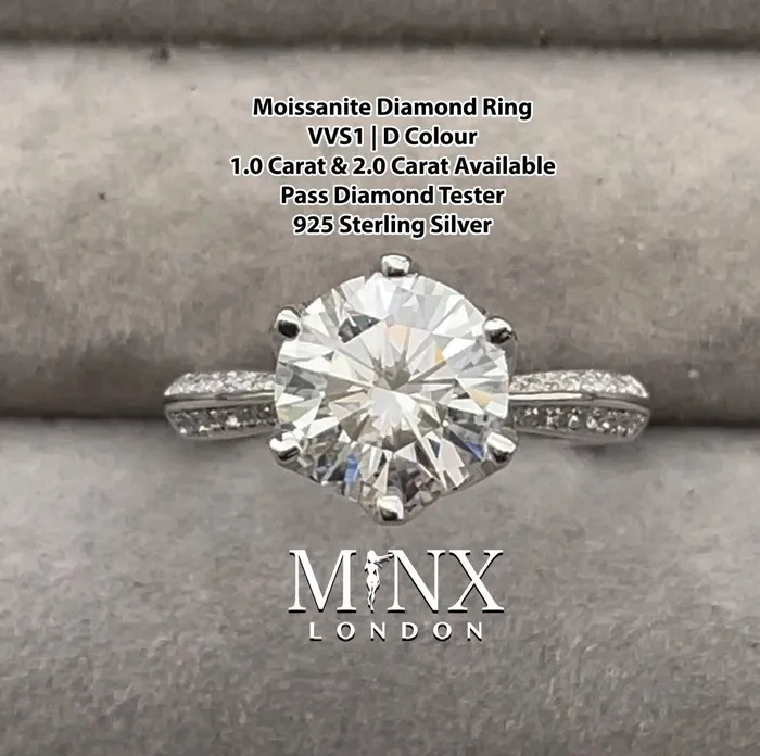 Rings Moissanite Engagement Ring Womens Big Carat Engagement Ring Halo Wedding Ring Moissanite Ring Moissanite Rings Womens Diamond Ring Minx London Rings Moissanite Engagement Ring Womens Big Carat Engagement Ring Halo Wedding Ring Moissanite Ring Moissanite Rings Womens Diamond Ring Minx London