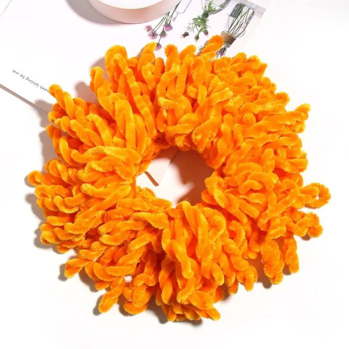 Rings Sweet T 52 Big Scrunchie Elastic Hair Band Volumizing Scrunchie for Women Girls Headband Hair Ring Tie Bun Wrap