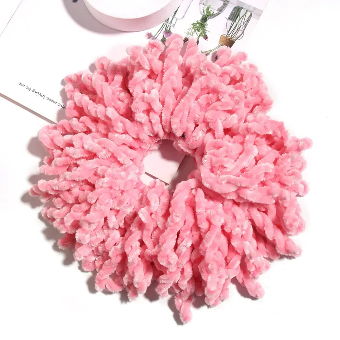 Rings Sweet T 52 Big Scrunchie Elastic Hair Band Volumizing Scrunchie for Women Girls Headband Hair Ring Tie Bun Wrap